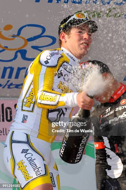 Milan - Sanremo Podium, Mark Cavendish Celebration Joie Vreugde, Champagne /Milaan - San Remo , Tim De Waele