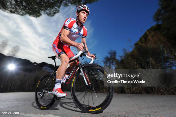 Team Katusha 2014 Gatis Smukulis / Training Camp, Equipe Ploeg /Tim De Waele