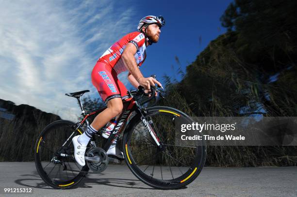 Team Katusha 2014 Luca Paolini / Training Camp, Equipe Ploeg /Tim De Waele