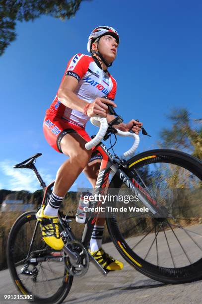 Team Katusha 2014 Viacheslav Kuznetsov / Training Camp, Equipe Ploeg /Tim De Waele