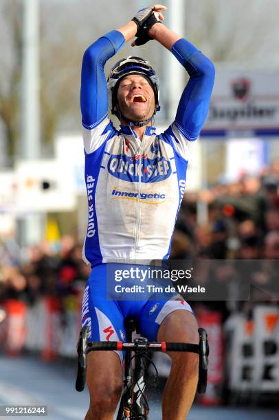 Dwars Door Vlaanderenarrival, Kevin Van Impe Celebration Joie Vreugde, Roeselare - Waregem , A Travers La Flandre, Tim De Waele