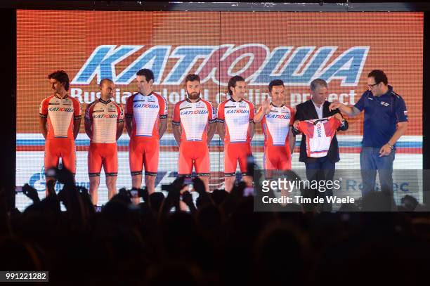8Th Tour De San Luis 2014, Team Presentation Team Katusha / Joaquin Rodriguez / Daniel Moreno / Alberto Losada / Giampaulo Caruso / Luca Paolini /...