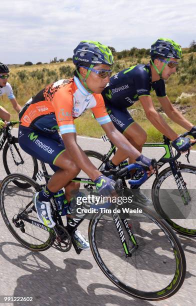 8Th Tour De San Luis 2014, Stage 6 Quintana Nairo Orange Leader Jersey, Las Chacras - Merlo Mirador Del Sol 1450M / Etape Rit Ronde Tim De Waele