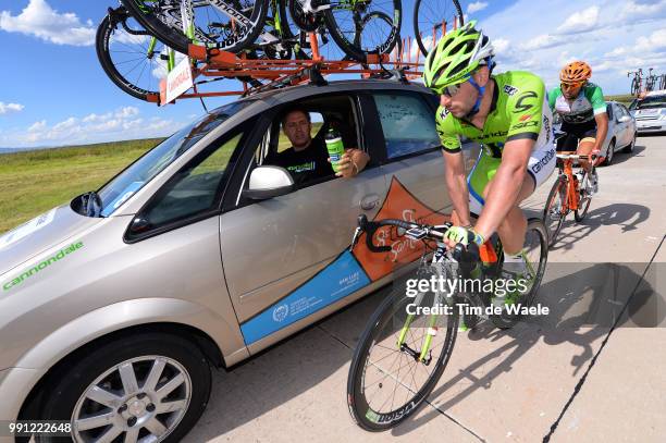 8Th Tour De San Luis 2014, Stage 3 Gatto Oscar / Ravitaillement Bevoorrading, Zanatta Stefano Sportsdirector Team Cannondale / Tilisarao - Juana...