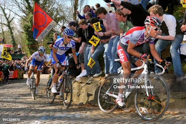 Tour Of Flanders, Elite Mengilbert Philippe / Boonen Tom / Pozzato Filippo / Muur Geraardsbergen /Brugge - Meerbeke /Ronde Van Vlaanderen, Tour De...