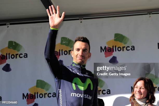 22Th Tour Of Mallorca 2014, Stage 4Podium/ Ruben Plaza Celebration Joie Vreugde, Muro-Port D'Alcudia / Trofeo Mallorca/ Etape Rit/ Majorca/ Tim De...