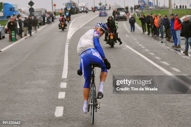 71Th Gent - Wevelgem Tom Boonen , Flat Tire Pneu Creve Platte Band, Deception Teleurstelling, Gent - Wevelgem /Gand Ghent, Tim De Waele