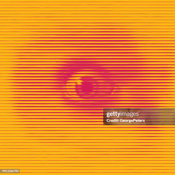 close up of eye with shocked expression - third eye vector stock illustrations