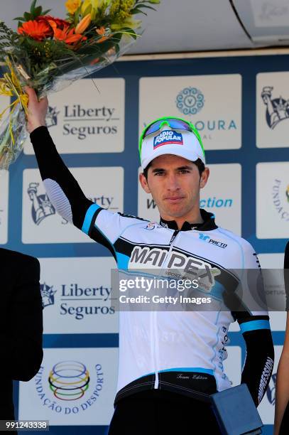 40Th Volta Algarve 2014, Stage 1Podium/ Cesar Fonte Celebration Joie Vreugde, Faro-Albufeira / Etape Rit/Algarve Tim De Waele