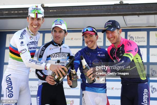 40Th Volta Algarve 2014, Stage 1 Cesar Fonte White Jersey/ Rui Costa / Walter Pereira Mountain Jersey/ Sacha Modolo /Faro-Albufeira / Etape...