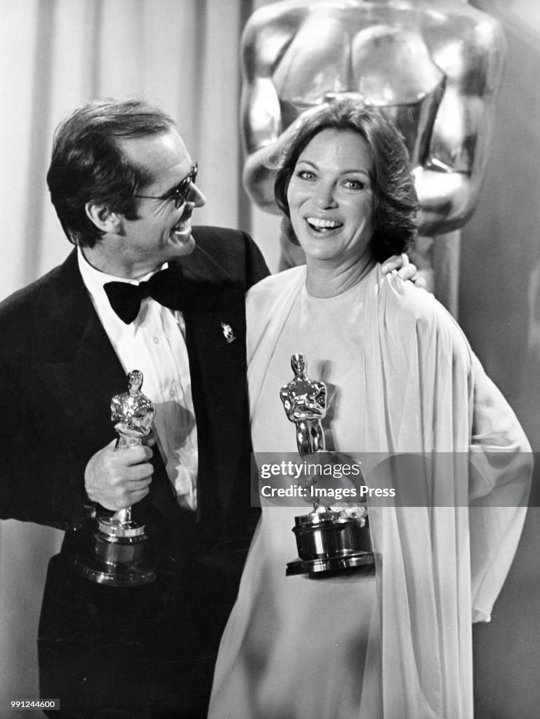 Jack Nicholson and actress Louise Fletcher