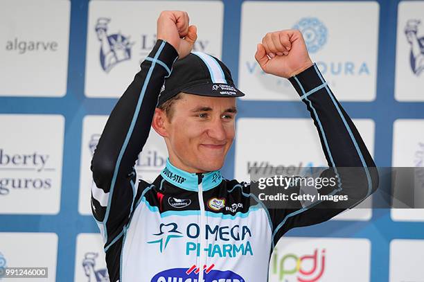 40Th Volta Algarve 2014, Stage 2Arrival/Sprint/ Michal Kwiatkowski Premio Ganador Etapalagoa-Monchique / Etape Rit/ Algarve/ Tim De Waele