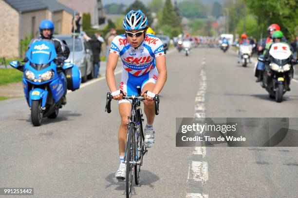 La Fleche Wallonne 2009 Fumiyuki Beppu , Charleroi - Huy /Waalse Pijl, Tim De Waele