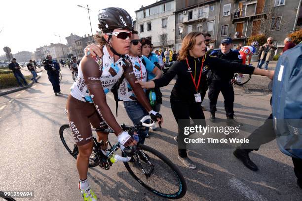 72Th Paris - Nice 2014, Stage 5 Arrival, Betancur Gomez Carlos / Creches-Sur-Saone - Rive-De-Gier / Pn Etape Rit Parijs / Tim De Waele