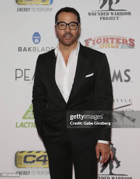 Actor and producer Jeremy Piven attends the 10th annual Fighters Only World Mixed Martial Arts Awards at Palms Casino Resort on July 3, 2018 in Las...