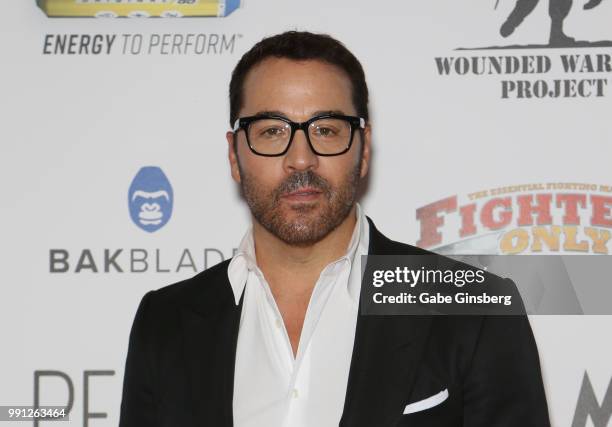 Actor and producer Jeremy Piven attends the 10th annual Fighters Only World Mixed Martial Arts Awards at Palms Casino Resort on July 3, 2018 in Las...