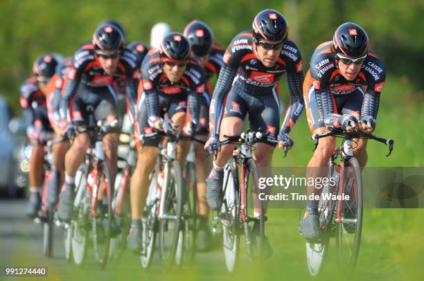 Tour Romandie 2009, Stage 3Team Caisse D Epargne , Valverde Alejandro , Amador Andrey , Charteau Antony , Lastras Pablo , Losada Alberto , Portal...