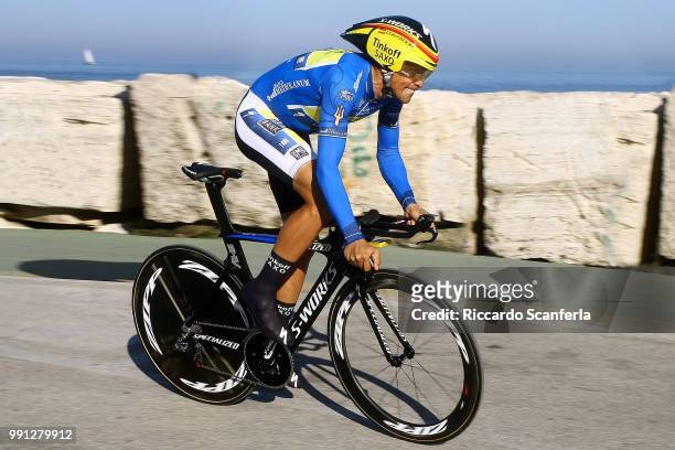 Tirreno Adriatico 2014/ Stage 7Alberto Contador Blue Leader Jerey/San Benedetto Del Trono-San Benedetto Del Trono /Time Trial Contre La Montre...