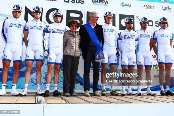 17Th Gp Nobili Rubinetterie- Citta Di Stresa 2014Team Novo Nordisk / Andrea Peron / Paolo Cravanzola / Javier Megias / David Lozano / Joonas Henttala...