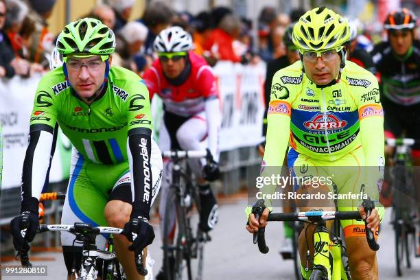 Settimana Int. Coppi E Bartali 2014/ Stage 1Aarrival/ Simone Ponzzi / Elia Viviani /Gatteo-Gatteo Coppi E Bartali Etape Rit Tim De Waele