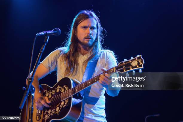 Singer-songwriter Lukas Nelson performs in concert at 3TEN ACL Live on July 3, 2018 in Austin, Texas.