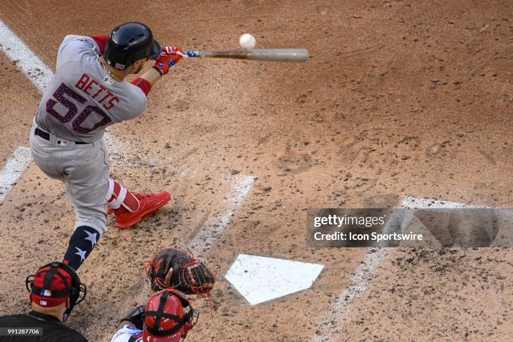 MLB: JUL 03 Red Sox at Nationals