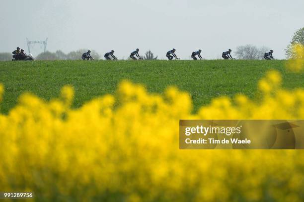 Paris - Roubaix 2014, Training Opqsillustration Illustratie, Flowers Fleurs Bloemen, Boonen Tom / Keisse Iljo / Maes Nikolas / Stybar Zdenek /...