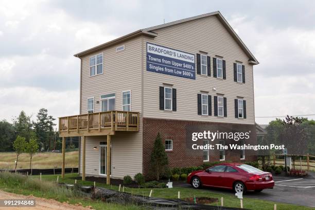 The Aurora model home at Bradfords Landing on June 19, 2018 in Silver Spring Maryland.