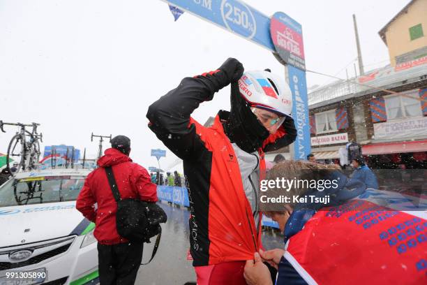 97Th Tour Of Italy 2014, Stage 16 Gusev Vladimir / Cold Froid Koud, Passo Dello Stelvio / Snow Neige Sneeuw, Ponte Di Legno - Val Martello Martelltal...