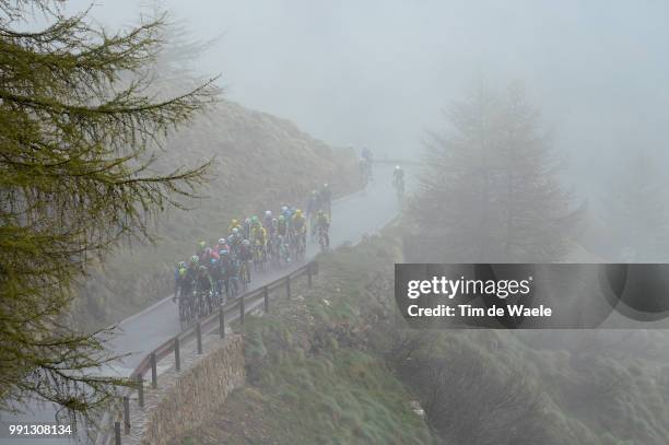 97Th Tour Of Italy 2014, Stage 16 Illustration Illustratie, Peleton Peloton, Passo Gavia Mountains Montagnes Bergen, Landscape Paysage Landschap,...