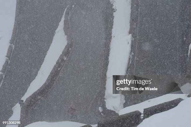 97Th Tour Of Italy 2014, Stage 16 Illustration Illustratie, Belkov Maxim / Passo Dello Stelvio Mountains Montagnes Bergen, Snow Neige Sneeuw,...