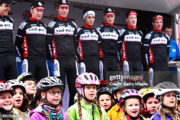 Tour Bayern Rundfahrt, Stage 1Rad-Net Rose Team / Team Presentation/ Illustration Illustratie, Kids Enfants Kinderen, Vilshofen - Freilassing Tour Of...