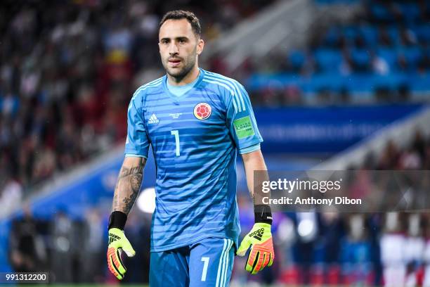 David Ospina of Colombia during the 2018 FIFA World Cup Russia Round of 16 match between Colombia and England at Spartak Stadium on July 3, 2018 in...