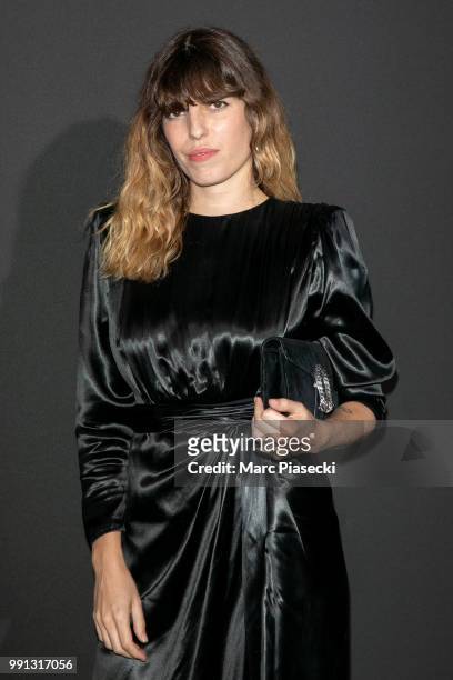 Actress Lou Doillon attends the Vogue Foundation Dinner Photocall as part of Paris Fashion Week - Haute Couture Fall/Winter 2018-2019 at Musee...