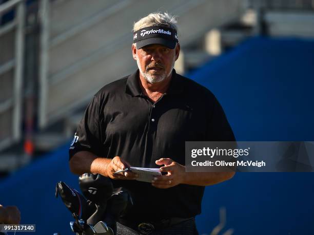 Donegal , Ireland - 4 July 2018; Darren Clarke of Northern Ireland during the Pro-Am round ahead of the Irish Open Golf Championship at Ballyliffin...