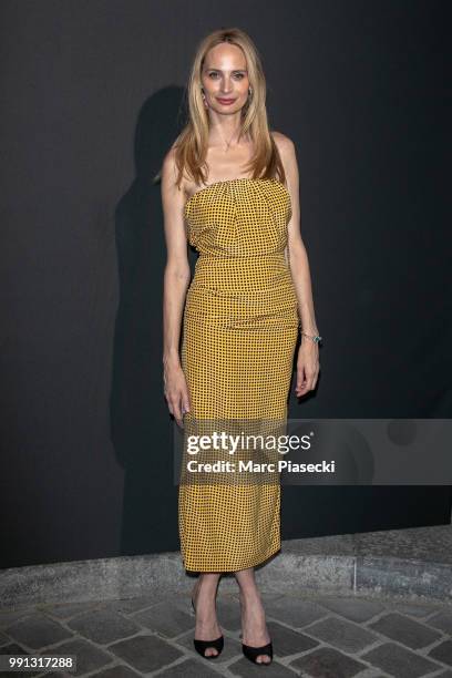 Lauren Santo Domingo attends the Vogue Foundation Dinner Photocall as part of Paris Fashion Week - Haute Couture Fall/Winter 2018-2019 at Musee...