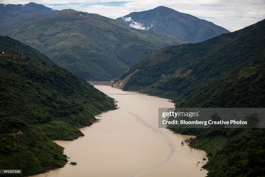 A reservoir in Colombia