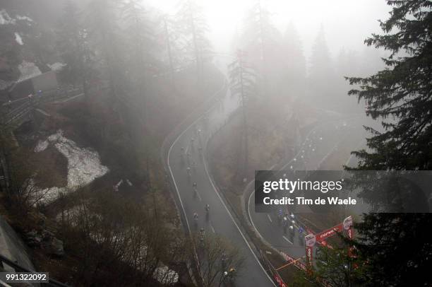 100Th Giro D'Italia 2009, Stage 7Illustration Illustratie, Peleton Peloton, Rain Pluie Regen, Landscape Paysage Landschap, Fod Brouillard Mist...