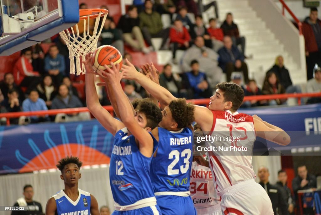 Turkey v Dominican Republic - Fiba U17 Basketball World Cup 2018