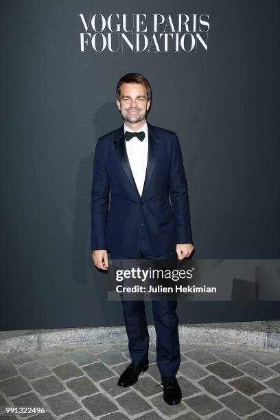 Bruno Julliard attends Vogue Foundation Dinner Photocall as part of Paris Fashion Week - Haute Couture Fall/Winter 2018-2019 at Musee Galliera on...