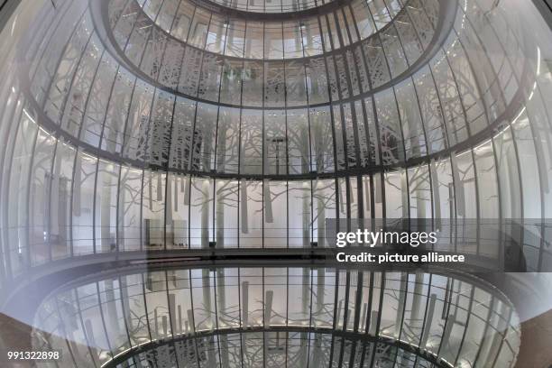 View of the room installation '[dis]connect' at the rotunda of the Schirn exhibition hall in Frankfurt/Main, Germany, 9 November 2017. Between 9...