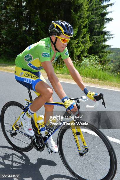 66Th Criterium Du Dauphine 2014, Stage 2 Contador Alberto Green Sprint Jersey, Tarare - Pays D'Olliergues Col Du Beal 1391M / Etappe Rit Tim De Waele