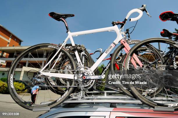 100Th Giro D'Italia 2009, Stage 11Illustration Illustratie, Giro 100 Year Cervelo Special Bike Velo Fiets, Skoda Car Voiture Auto, Team Cervelo Test...