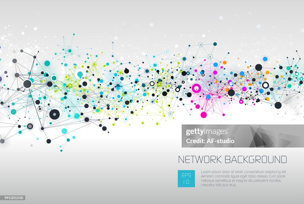 Abstract Network Background