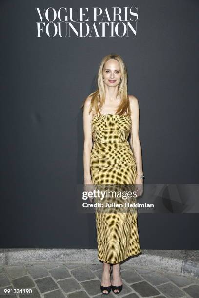 Lauren Santo Domingo attends Vogue Foundation Dinner Photocall as part of Paris Fashion Week - Haute Couture Fall/Winter 2018-2019 at Musee Galliera...