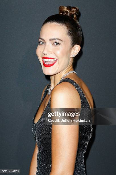 Mandy Moore attends Vogue Foundation Dinner Photocall as part of Paris Fashion Week - Haute Couture Fall/Winter 2018-2019 at Musee Galliera on July...