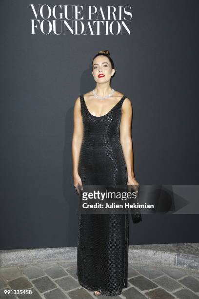 Mandy Moore attends Vogue Foundation Dinner Photocall as part of Paris Fashion Week - Haute Couture Fall/Winter 2018-2019 at Musee Galliera on July...