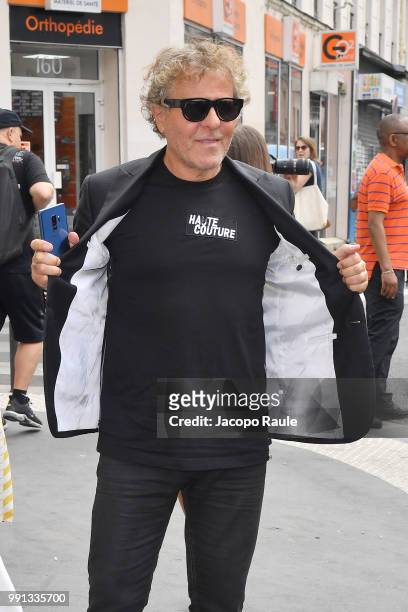 Renzo Rosso attends the Maison Margiela Haute Couture Fall Winter 2018/2019 show as part of Paris Fashion Week on July 4, 2018 in Paris, France.