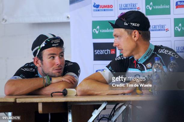 78Th Tour Of Swiss 2014, Stage 5 Cavendish Mark / Martin Tony / Press Conference Pc Persconferentie, Ossingen - Buren A. A. / Etappe Rit Ronde Tim De...