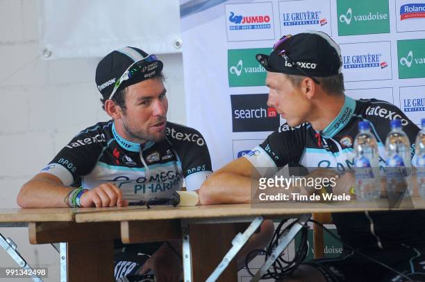 78Th Tour Of Swiss 2014, Stage 5 Cavendish Mark / Martin Tony / Press Conference Pc Persconferentie, Ossingen - Buren A. A. / Etappe Rit Ronde Tim De...